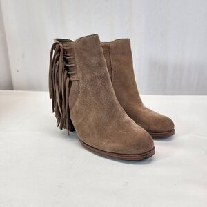 Vince Camuto Harlin Bootie in Wild Mushroom Tassles Size 7M